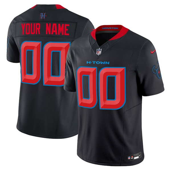 Custom Houston Texans Vapor F.U.S.E. Limited Jersey